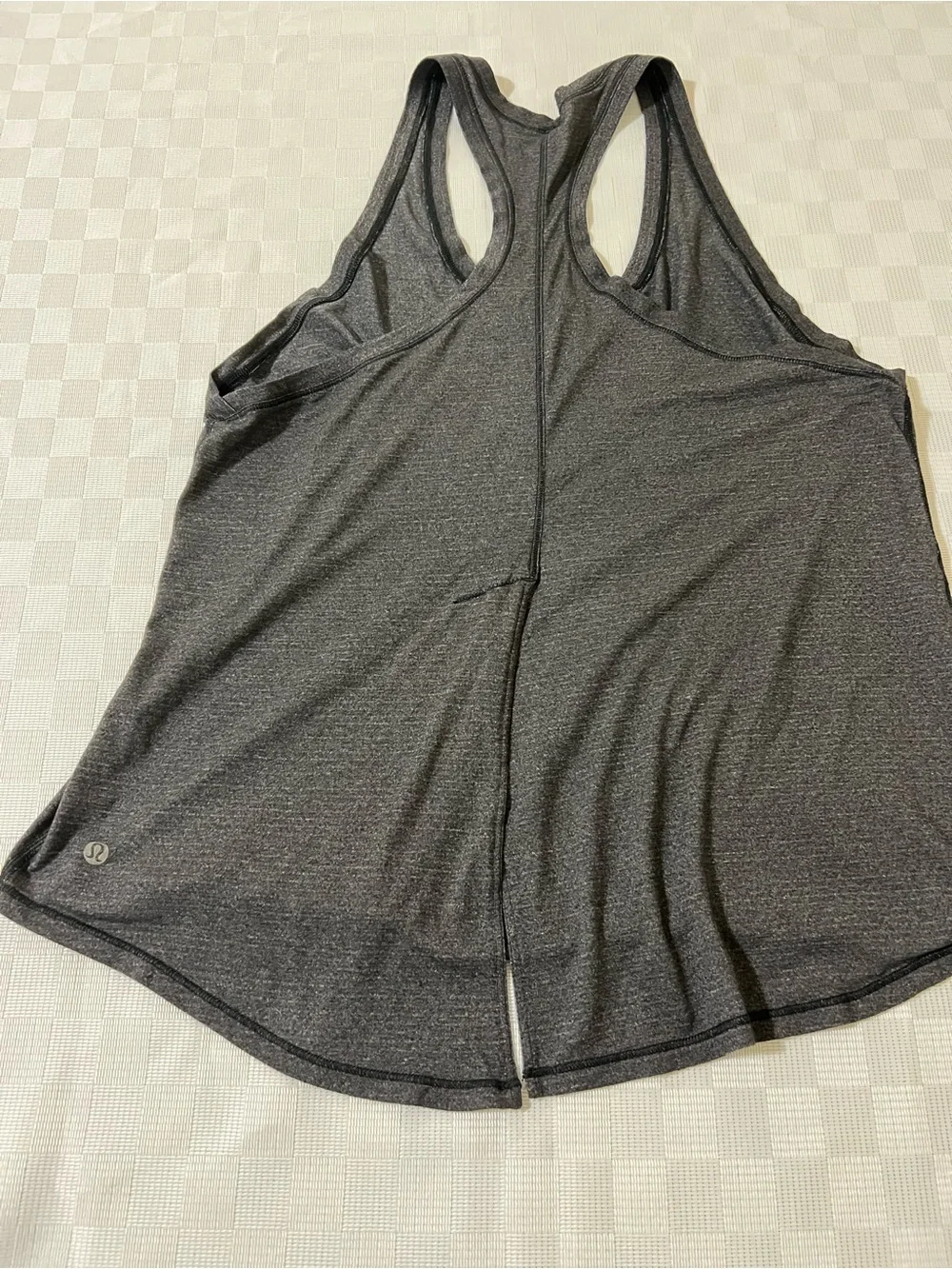 lululemon athletica Women's Charcoal Grey Racerback Tank